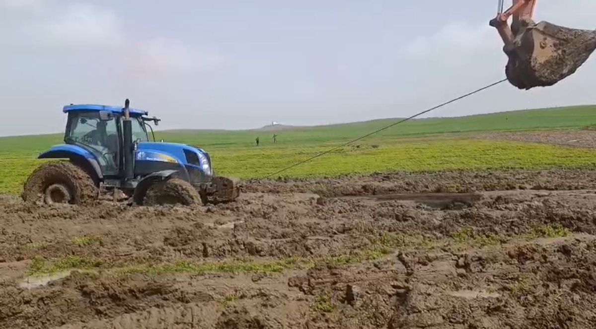 Traktörler 3 Günün Ardından Kurtarıldı